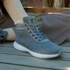 GIESSWEIN | SNEAKER ALTA IN LANA X da donna grigio