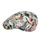 ALFONSO D'ESTE | Cappello da uomo a coppola Like in cotone al campione