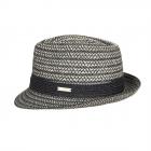 SEEBERGER | Viscosemix Braid Trilby nero