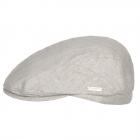 SEEBERGER | Coppola uomo  in cotone e lino unisex grigio chiaro