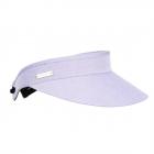 SEEBERGER | Visiera da donna in tessuto chambray lilla