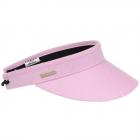 SEEBERGER | Visiera da donna in tessuto chambray fuxia