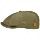 STETSON | Hatteras Cappello da uomo piatto in cotone verde