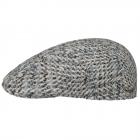 STETSON | Cappello piatto Driver Cap Lana Vergine grigio chiaro