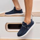 GIESSWEIN | Mocassino Merino uomo colore blu oceano 540 blu notte