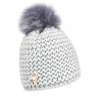 NORTON | Cappello lavorato a maglia con pompon grigio chiaro