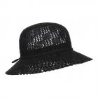 FASHION | Cloche in maglia di cotone nero