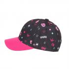 FASHION | Cappellino da baseball per bambina con stampa nero