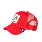 GOORIN | Motivo: Il cappello scudo Truckercap a forma di gallo rosso