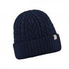 BARTS | Pacifick beanie cappello a maglia fine da uomo blu scuro
