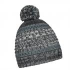 BARTS | Nathanial Beanie Cuffia con pompon grigio scuro