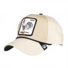 GOORIN | Motiv: Rooster 100 Truckercap berretto con visiera bianco naturale