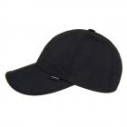HUTTER | Cappello da baseball con visiera pieghevole Sympatex impermeabile e con protezione UV nero