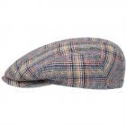 STETSON | Cap Linen Flatcap blu