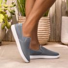 GIESSWEIN | Legno Sneaker Slip-On Uomo Grigio grigio