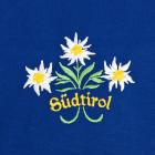 Blaue Sch�rze mit Motiv: S�dtirol blu