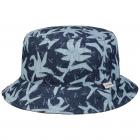 STETSON | Bucket Denim Print cappello pescatore blu