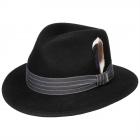 STETSON | Traveller Woolfelt Cappello uomi in feltro a tesa larga nero