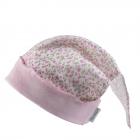 STERNTALER | Foulard da bambina in cotone stampato con motivo floreale bianco