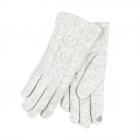 FASHION | guanto jersey dorso trecce donna touch grigio