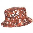 ALFONSO D'ESTE | Cappello a secchiello unisex in 100% cotone con motivo floreale al campione