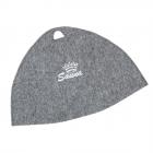 HUTTER | Cappello da sauna 100% grigio