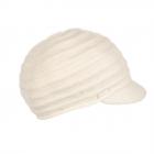 SEEBERGER | Walk Cap Berrettone da donna bianco naturale