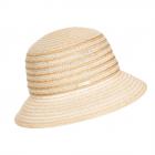 SEEBERGER | Cappello a campana da donna in misto paglia naturale naturale