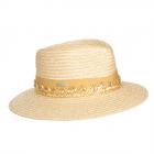 SEEBERGER | Cappello di paglia a tesa larga da donna Protezione UV standard 80 naturale