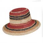 BARTS | Cappello estivo da donna realizzato all'uncinetto in colori vivaci rosa antico