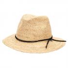 BARTS | Cappello di paglia Fedora taglia regolabile unisex naturale
