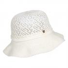 MODA | Romantica cloche in cotone all'uncinetto bianco