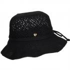 MODA | Romantica cloche in cotone all'uncinetto nero