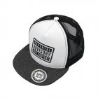 MAXIMO | Cappello trucker per bambini con rete e snapback grigio scuro