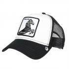 GOORIN | Motivo: Blackwhite Stallion Trucker Cap berretto a visiera bianco