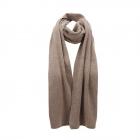 FASHION | Sciarpa monocolore in misto cashmere 25 x 180 cm marrone