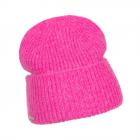 SEEBERGER | Cappello da donna in maglia con risvolto lilla