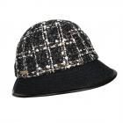 SEEBERGER | Cappello da donna in stoffa a campana nero