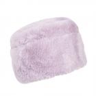 SEEBERGER | Cappello da donna Touque in pelliccia sintetica lilla