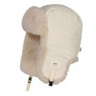 BARTS | Hawka cappello bomber in pelliccia sintetica bianco naturale