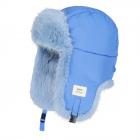 BARTS | Hawka cappello bomber in pelliccia sintetica blu