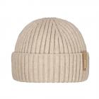 BARTS | Sumter Beanie Cappello Docker lavorato a maglia con risvolto beige
