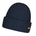BARTS | Cappello da donna a maglia fine con risvolto in 20% lana merino blu scuro