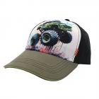 MAXIMO | MINI CAPPELLINO RAGAZZI CAPPELLINO SCUDO MONSTER CAR nero