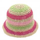 MAXIMO | MINI CAPPELLO DI PAGLIA PER BAMBINA colorato