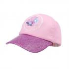 MAXIMO | Mini Girl Cap Shell con visiera glitterata per ragazze rosa