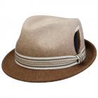 STETSON | Cappello di lana da uomo Trilby naturale