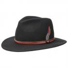 STETSON | Cappello Traveller da uomo in feltro di lana nero