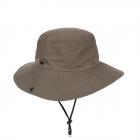 HUTTER | Cappello a secchiello impermeabile a tesa larga verde oliva.