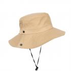 HUTTER | Cappello a secchiello impermeabile a tesa larga camello
